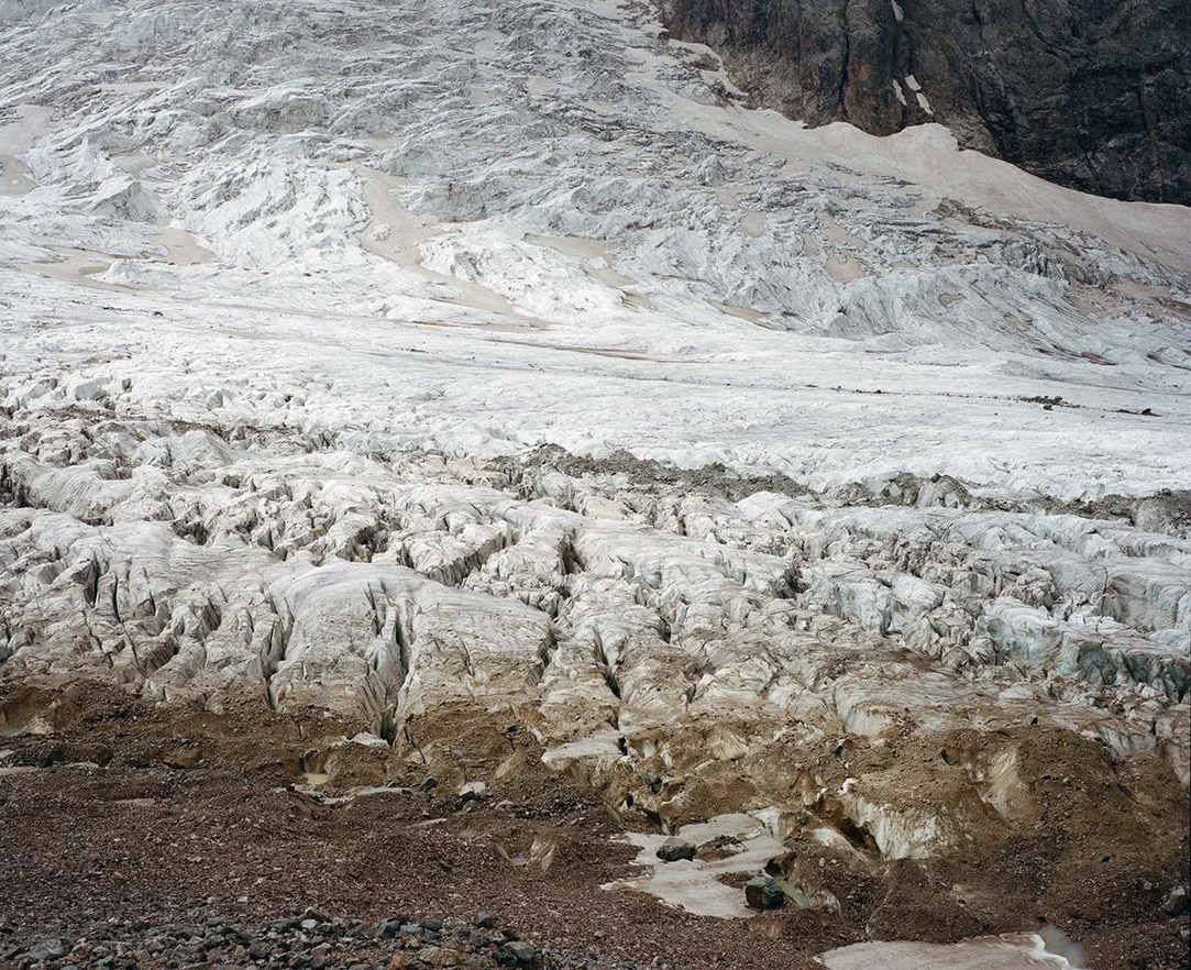 Безенги ледник ледопад