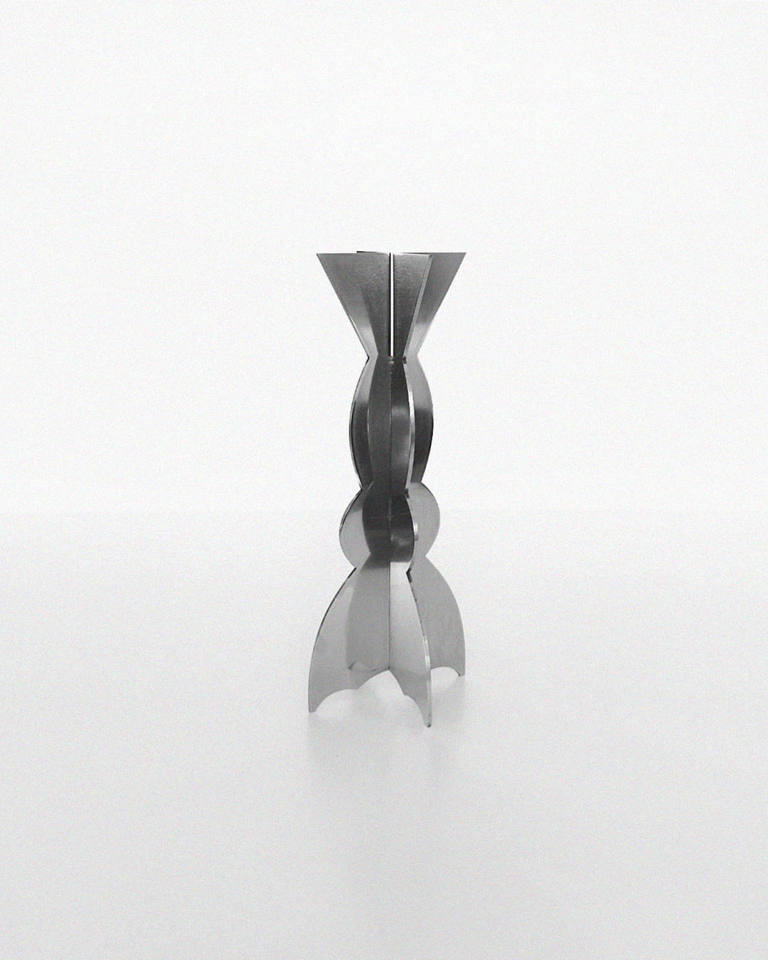 Современный подсвечник из стали, арт-декор ручной работы, серия «Сервиз», Letter You, 2025