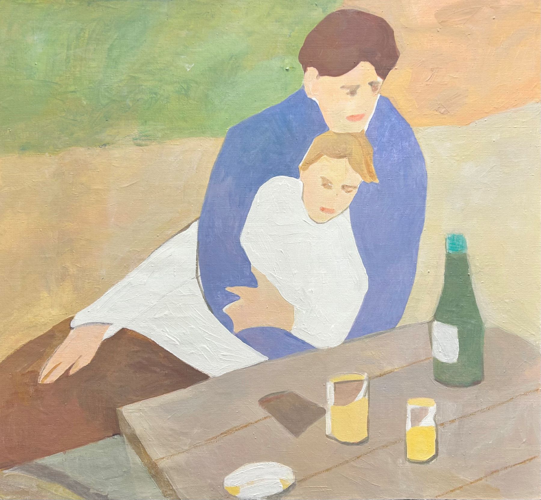 Картина «Меланхолия» Александры Бурмистровой, акрил, современное искусство, 2024