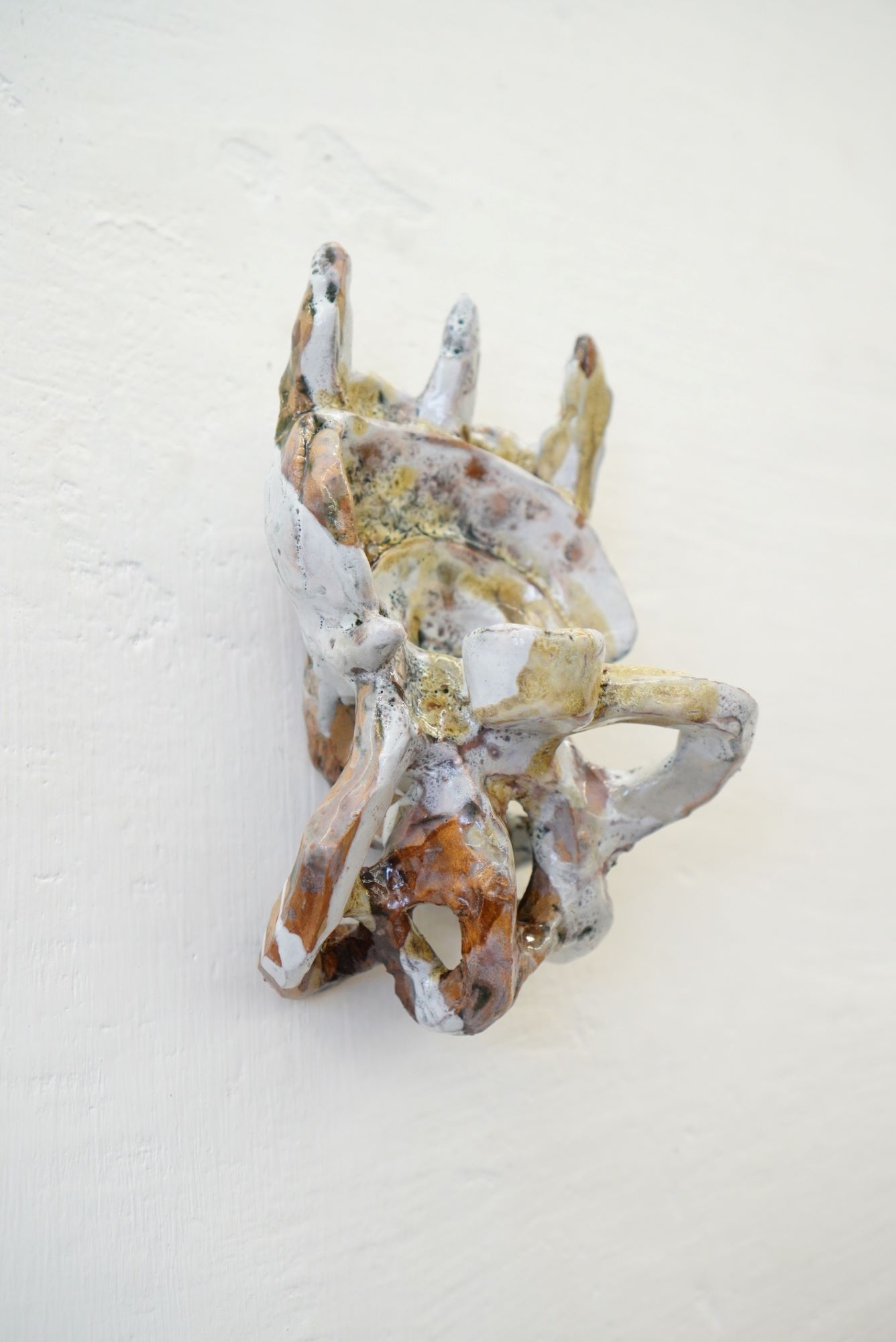 Подсвечник №9, авторская керамика из глины с глазурью, Виктор Дюжев, современный дизайн