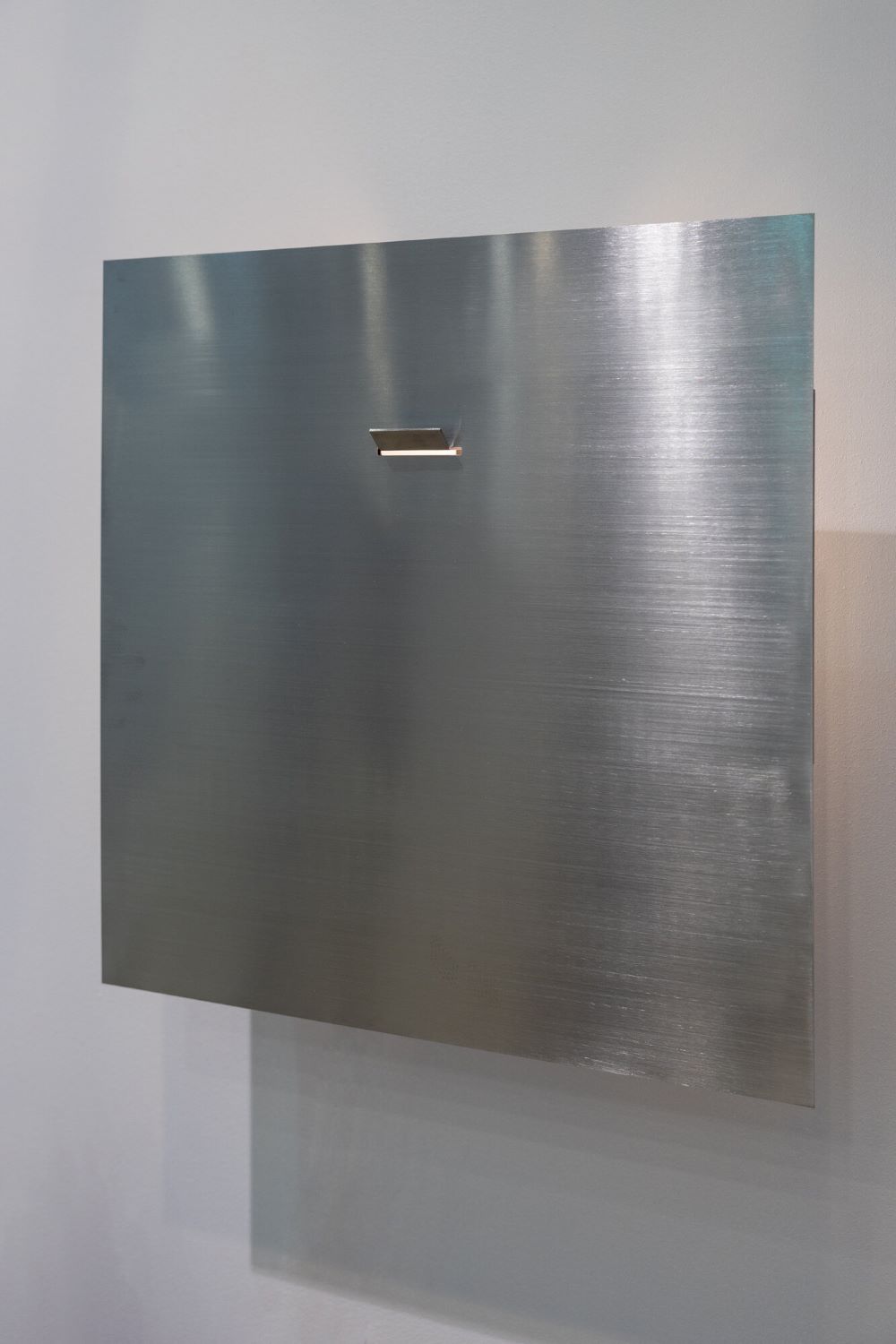 Квадратный дизайнерский бра из нержавеющей стали 50×50 см, минималистичный настенный светильник Swop