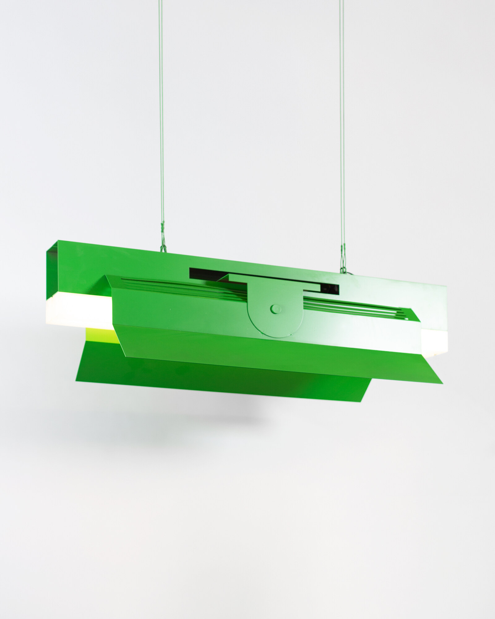 Дизайнерский подвесной светильник зелёного цвета Case Study