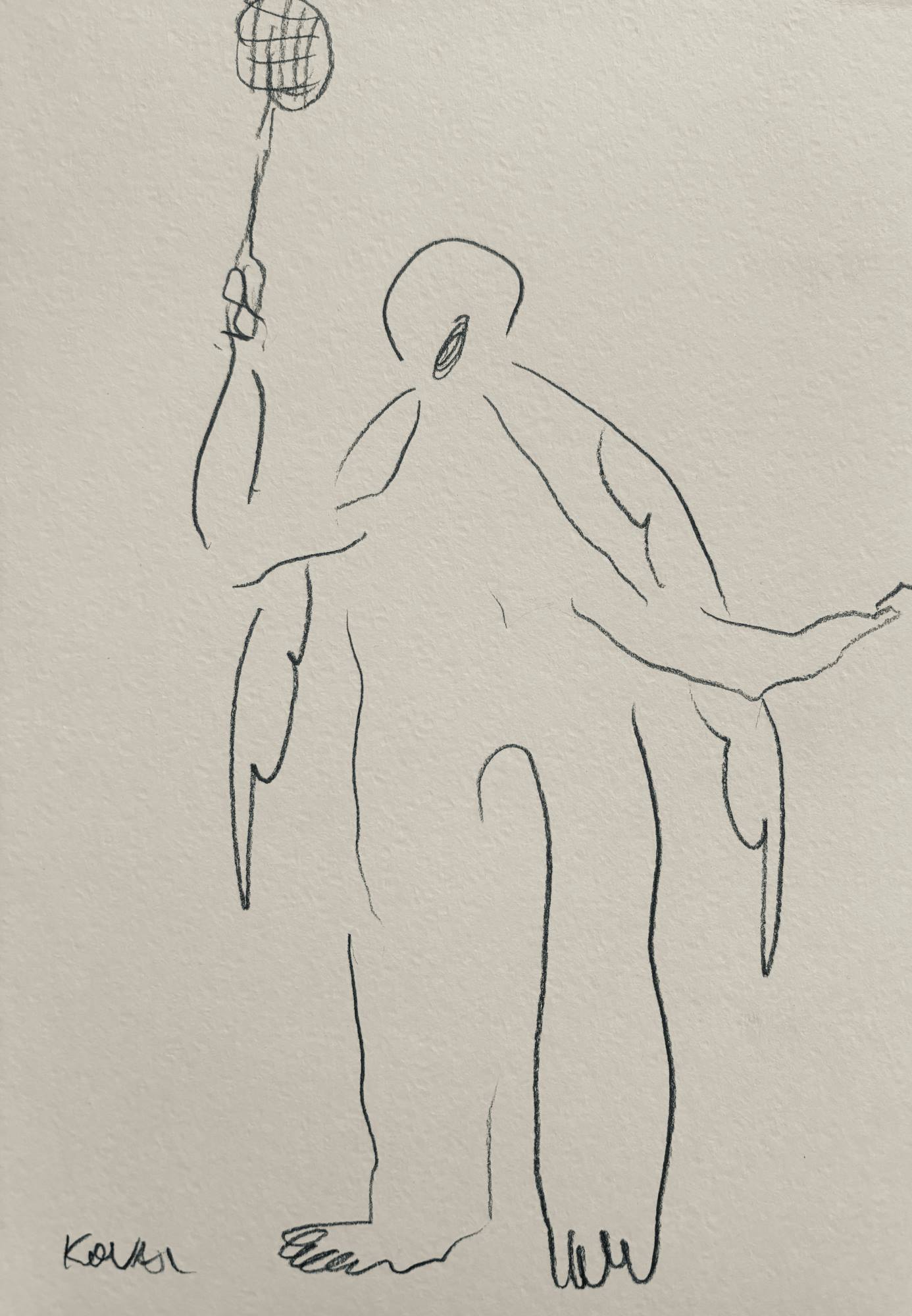 Графика Полины Коваль «Summer days» 3, современное искусство, авторская работа