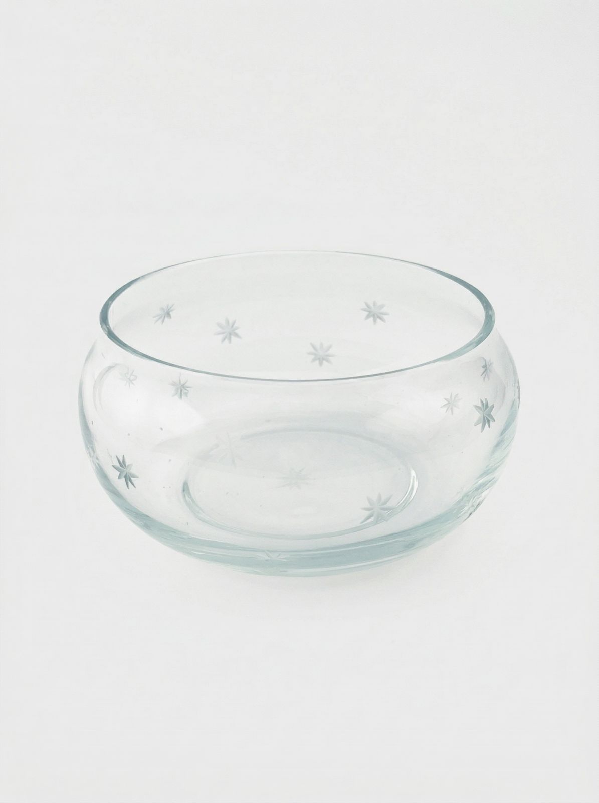 Боул «Капелла» с узором из звёзд на стеклянной поверхности